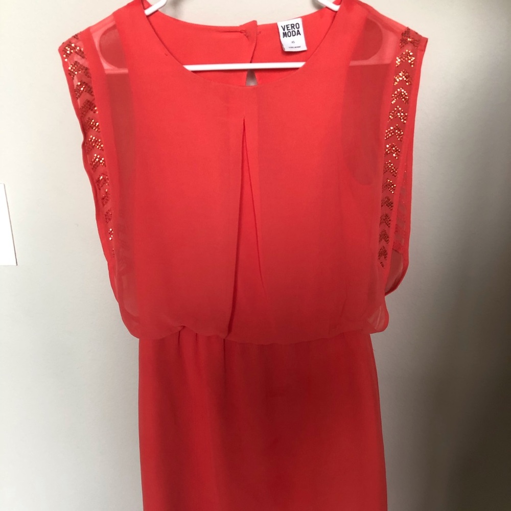 Nice coral dress